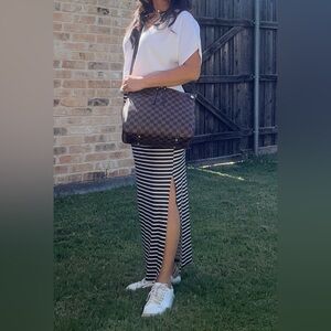 Damier Canvas Duomo Crossbody Bag